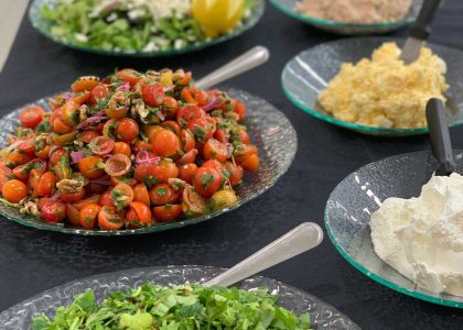 מגשי אירוח טבעוניים