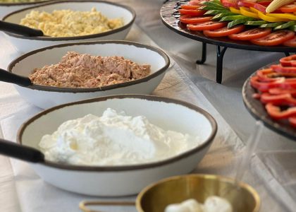 קייטרינג חלבי כשר באזור השרון