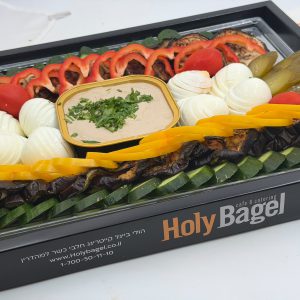 מגש סביח + 20 בייגל